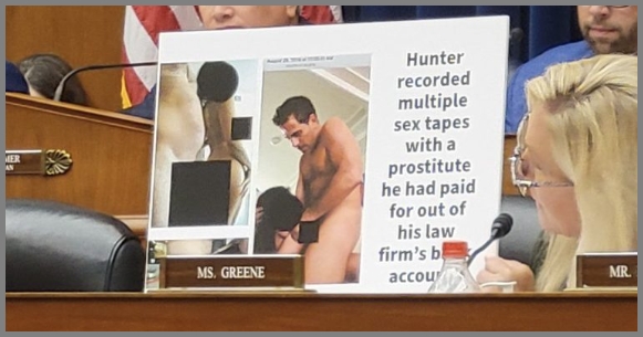 USA – Hunter Biden – Sohn von Joe Biden – Sexphotos im Repräsentatenhaus veröffentlicht..