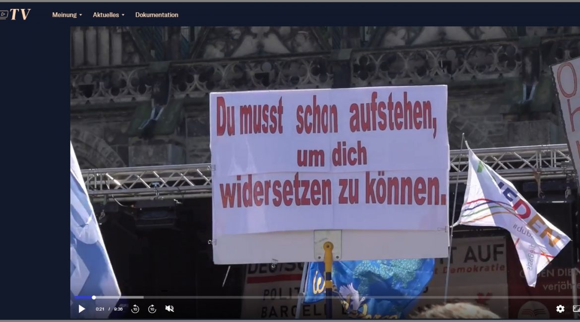 Berlin – Großdemo heute 3 Oktober „Deutschland steht auf“ – Rücktritt der Bundesregierung gefordert…