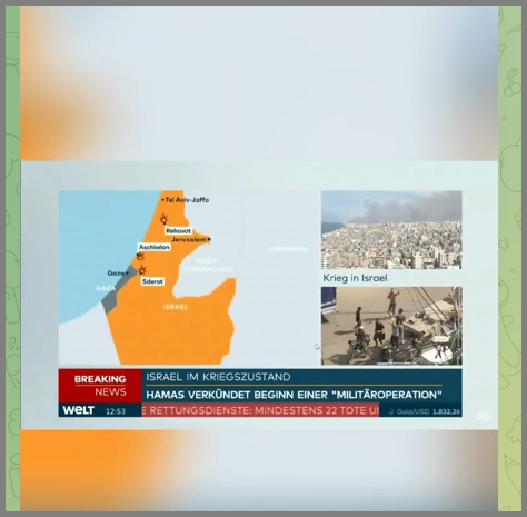 Angriffe auf Israel – Raketen auf Tel Aviv – Operation “Eisernes Schwert” als Reaktion…