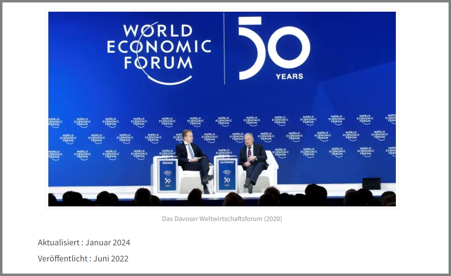 Die Young Global Leaders des Davos World Economic Forum (WEF)