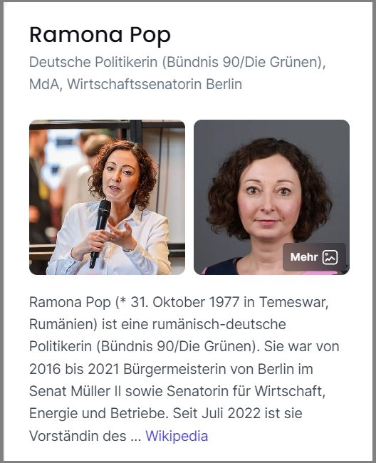 Ramona Pop – die “Grüne” Parteifreundin von Özdemir fordert: “Tierschutz-Steuer von den Deutschen”…