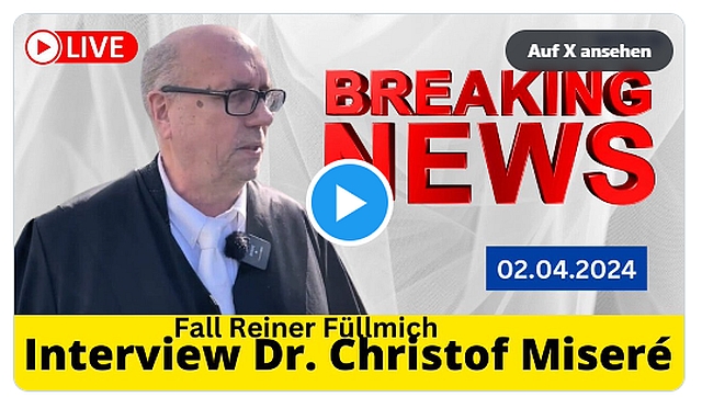 Gerichtsverfahren – Dr. Reiner Füllmich – Sensationelle Entwicklungen …