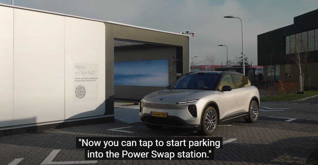 Power-Swap-Stationen – mal ne schicke Idee für die unbeliebten E-Autos…