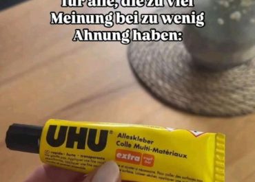 “Zum Schmunzeln, lachen und auch noch anderen in den Mund gelegt”…
